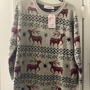 Christmas/Winter Sweater Dress Size S New w/ Tags